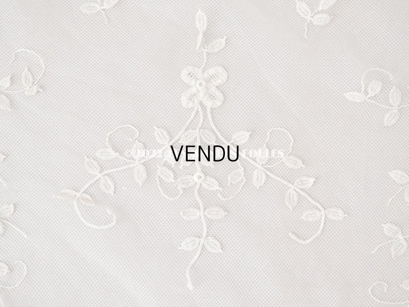 画像7: アンティーク 幅広 プリンセスレース　52×幅38.5cm