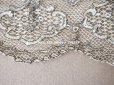 画像9: アンティーク  レース メタル糸の刺繍入り　70cm 