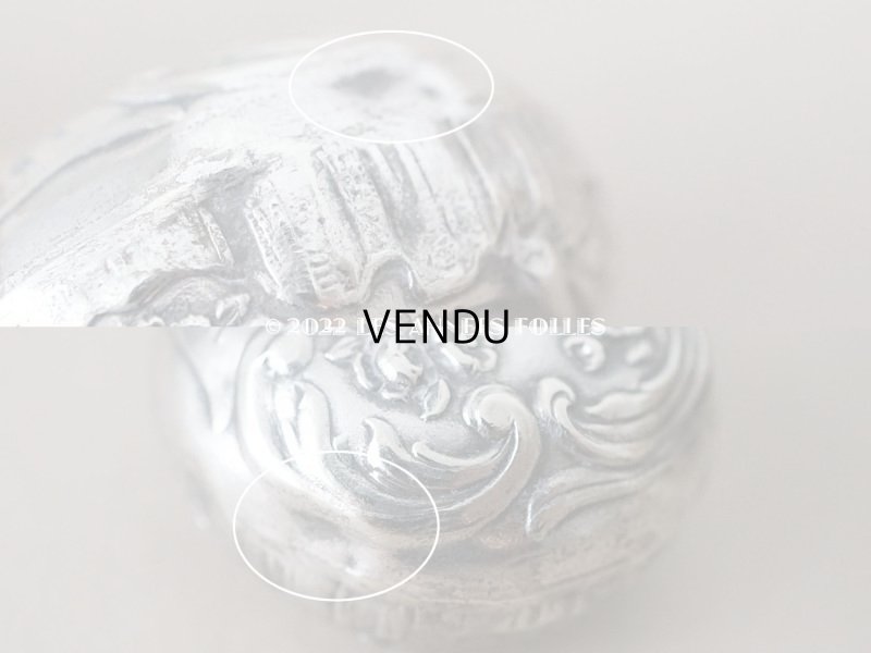 画像5: アンティーク 鈴蘭のパウダーケース 