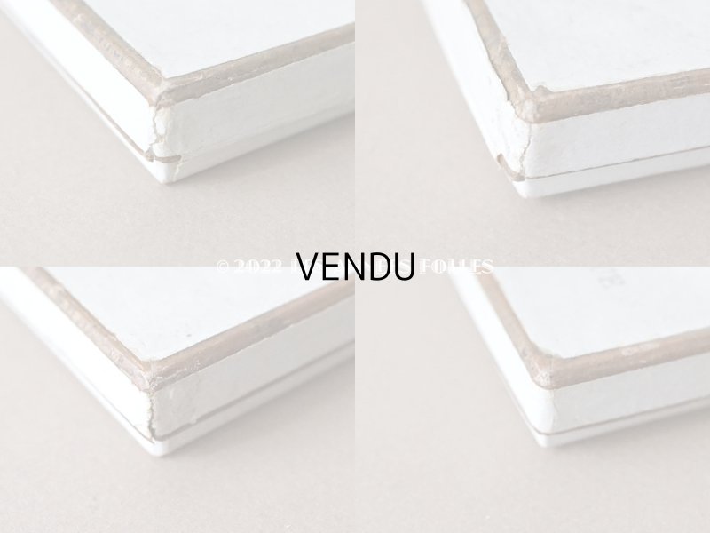 画像10: アンティーク 紙箱 ピンクのリボン付き