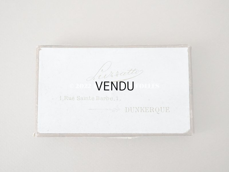 画像3: アンティーク 紙箱 ピンクのリボン付き