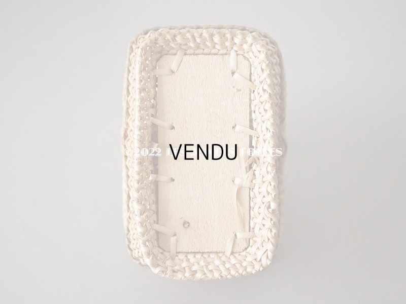 画像12: アンティーク  小さなサイズ 薔薇のパニエ ローズパニエ