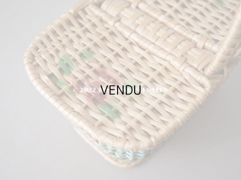 画像7: アンティーク  小さなサイズ 薔薇のパニエ ローズパニエ