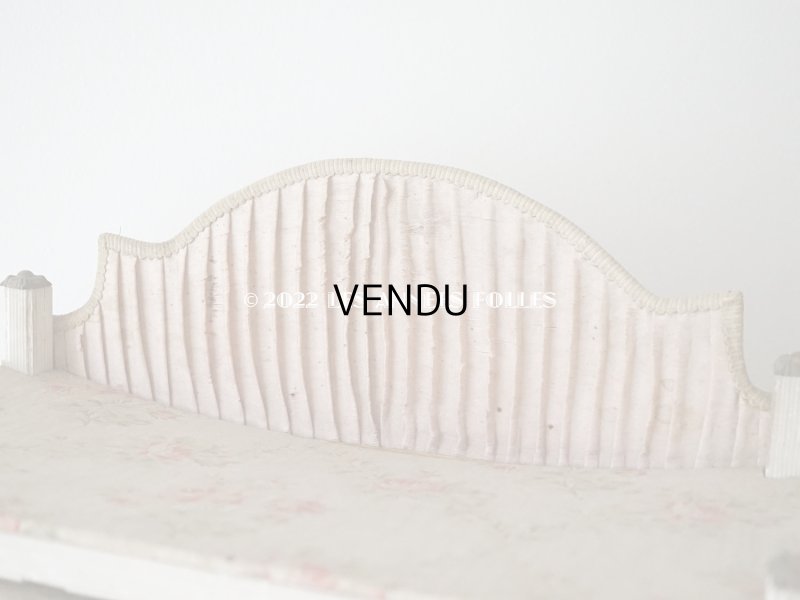 画像6: 【セール対象外】1900年代 アンティーク  カルトナージュチェスト ピンクの薔薇のガーランド