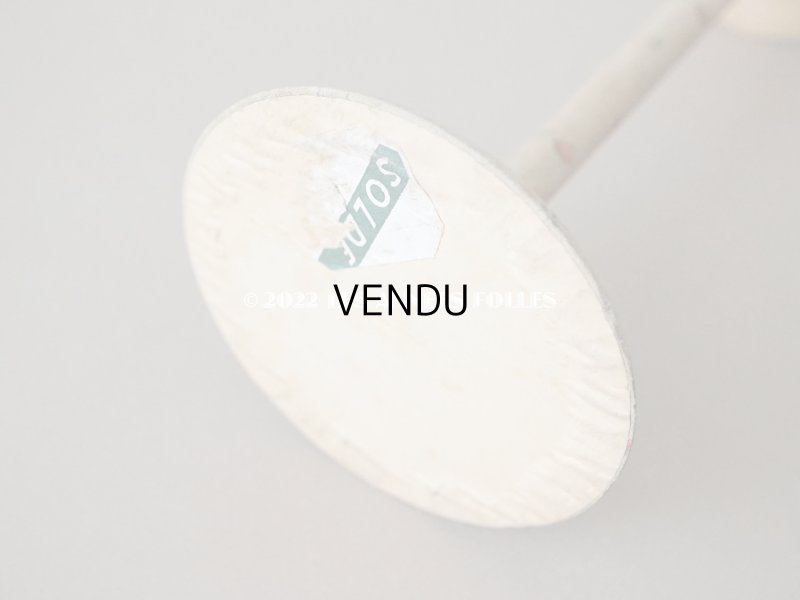 画像5: アンティーク ハットスタンド 小さな薔薇模様のファブリック