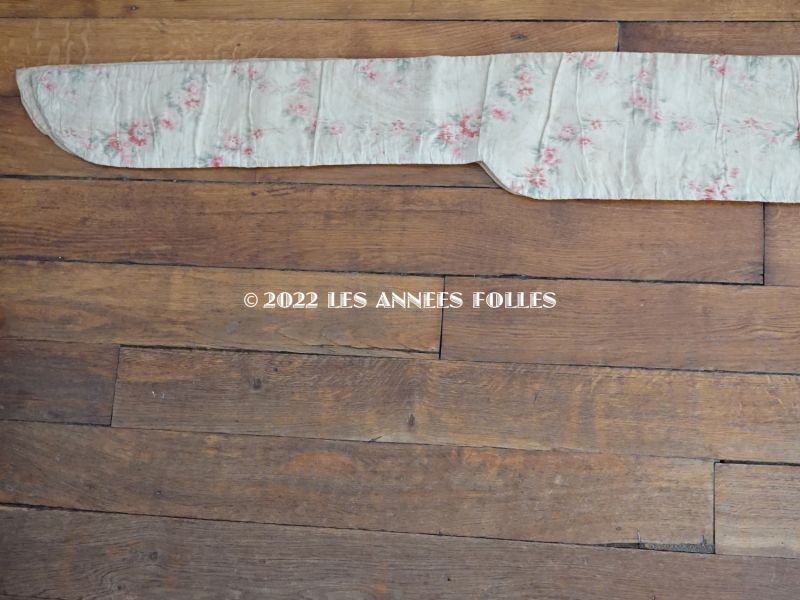 画像16: 19世紀末 アンティーク ベッド用　装飾布のセット　ローズパニエ＆薔薇のガーランド