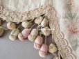 画像3: 19世紀末 アンティーク ベッド用　装飾布のセット　ローズパニエ＆薔薇のガーランド
