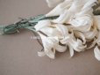 画像4: アンティーク オフホワイトの布花のティアラ　ブーケ