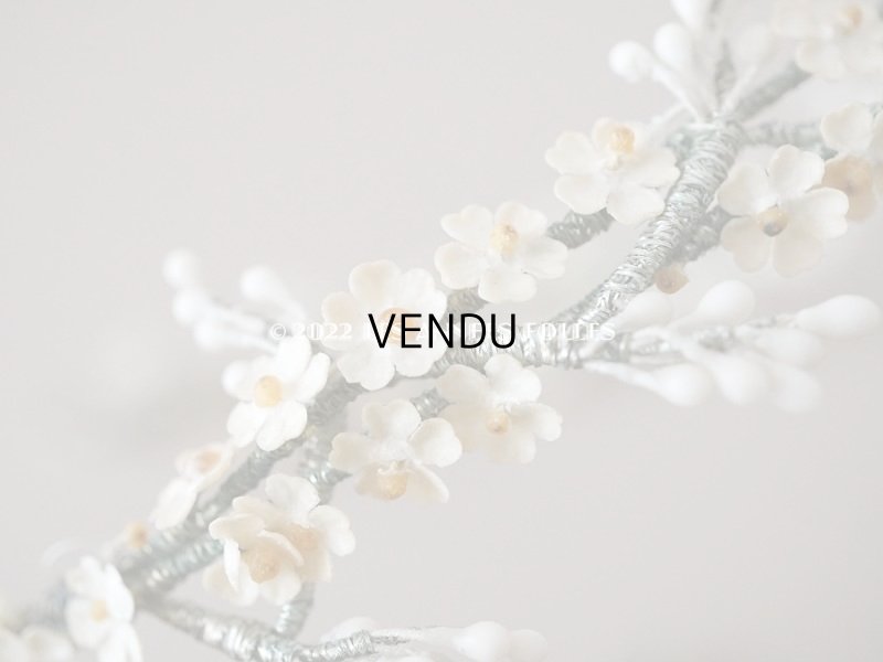 画像7: 1930年代 アンティーク ワックスフラワーのティアラ 結婚式