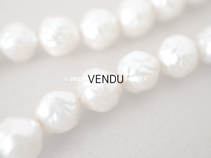 画像3: アンティーク ルスレ社 バロックパールのビーズ 34ピースのセット  8mm - MAISON ROUSSELET -