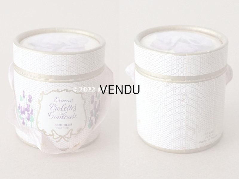 画像3: アンティーク 菫の小さなパフュームボックス＆ボトル  ESSENCE VIOLETTES DE TOULOUSE - BERDOUES FRANCE -