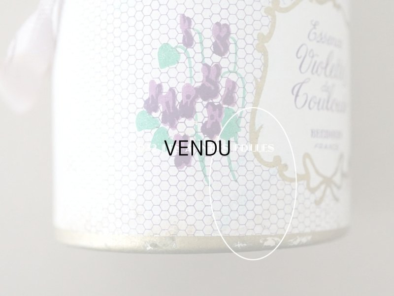 画像8: アンティーク 菫の小さなパフュームボックス＆ボトル  ESSENCE VIOLETTES DE TOULOUSE - BERDOUES FRANCE -