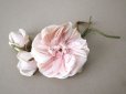 画像15: 1922年 アンティーク 婚約式 ピンクの薔薇の花冠＆薔薇の布花のセット