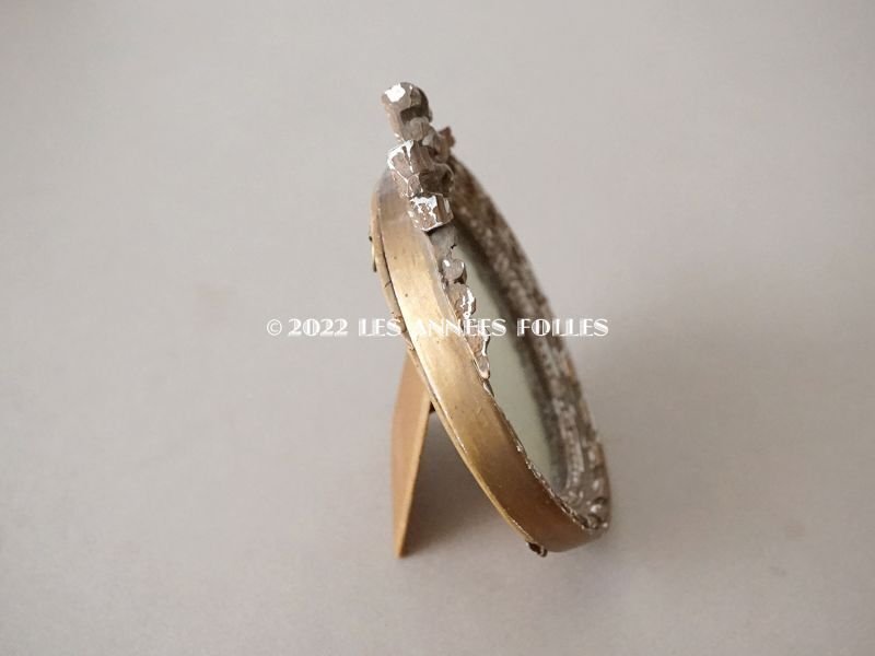 画像3: 1840年頃 アンティーク  リボン装飾のフォトフレーム　木製