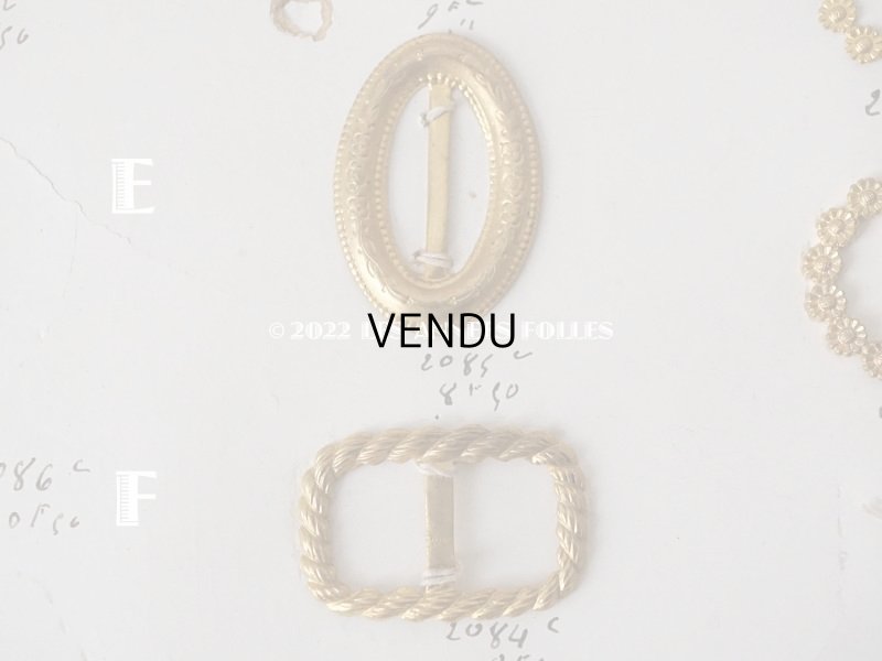 画像7: 19世紀 アンティーク とても小さなバックル 9点セット ドール用＆シューズ用