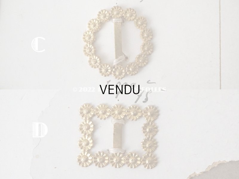 画像6: 19世紀 アンティーク とても小さなバックル 9点セット ドール用＆シューズ用