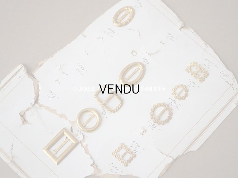 画像3: 19世紀 アンティーク とても小さなバックル 9点セット ドール用＆シューズ用