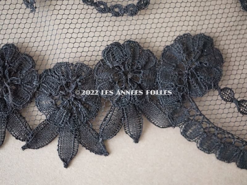 画像9: 新品同様 アンティーク プリンセスレースのショール  144×57cm