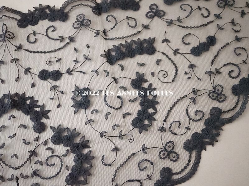 画像15: 新品同様 アンティーク プリンセスレースのショール  144×57cm