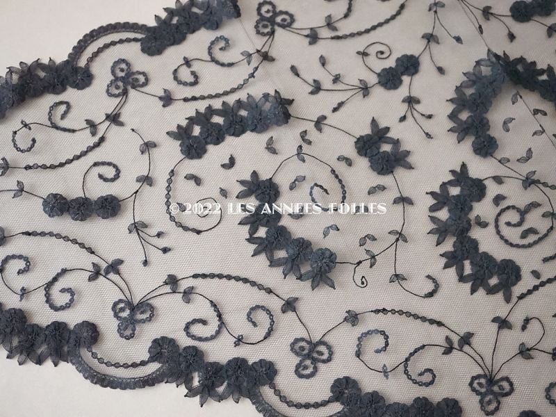 画像12: 新品同様 アンティーク プリンセスレースのショール  144×57cm