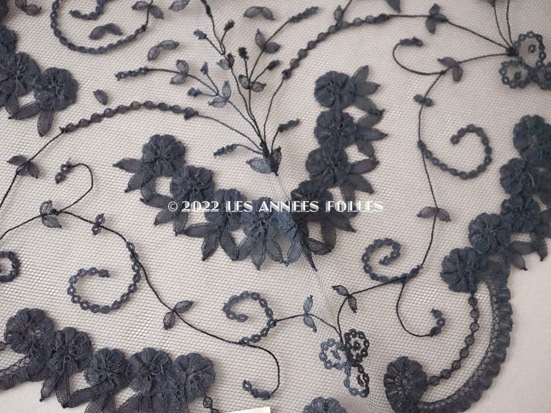 画像4: 新品同様 アンティーク プリンセスレースのショール  144×57cm