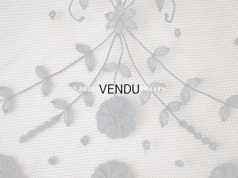 画像6: 新品同様 アンティーク プリンセスレースのショール 　143×59cm