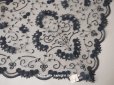 画像1: 新品同様 アンティーク プリンセスレースのショール  144×57cm (1)