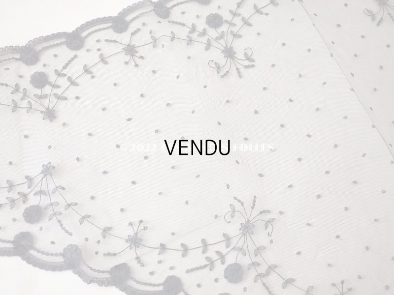 画像9: 新品同様 アンティーク プリンセスレースのショール 　143×59cm