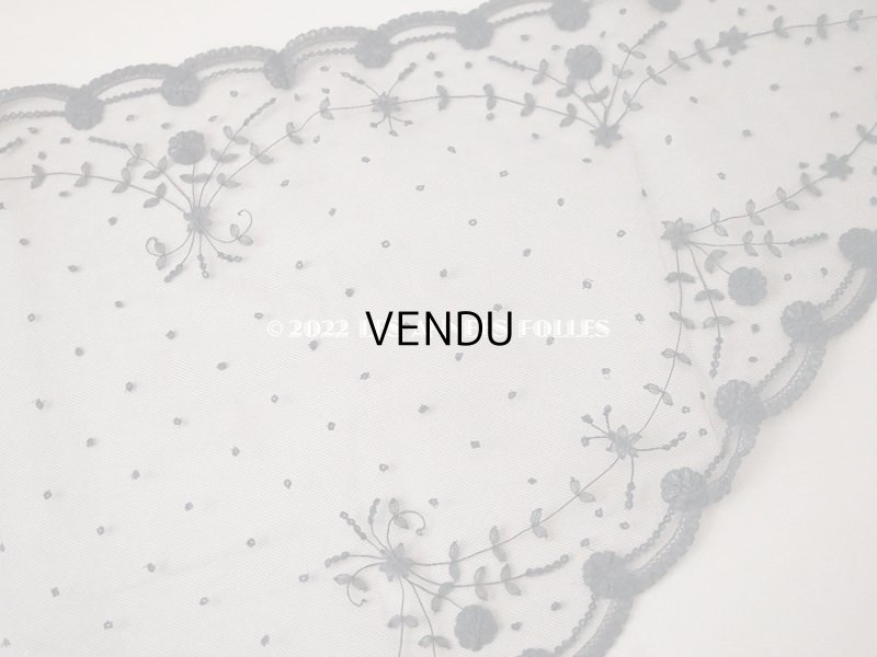 画像11: 新品同様 アンティーク プリンセスレースのショール 　143×59cm