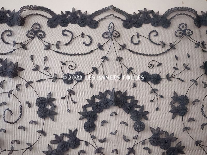 画像13: 新品同様 アンティーク プリンセスレースのショール  144×57cm