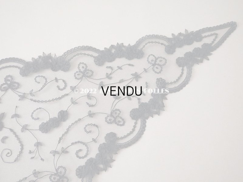 画像16: 新品同様 アンティーク プリンセスレースのショール  144×57cm