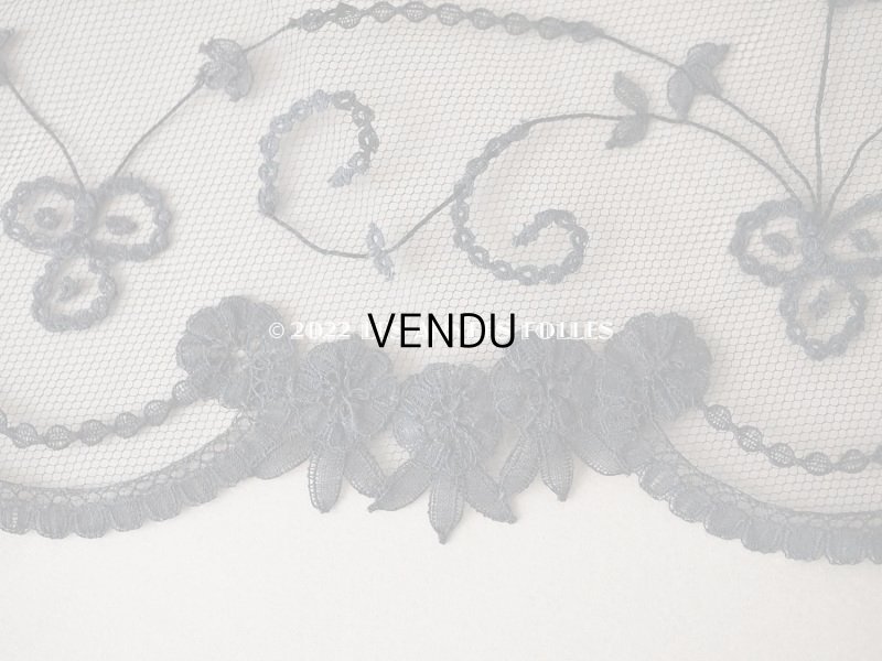 画像10: 新品同様 アンティーク プリンセスレースのショール  144×57cm