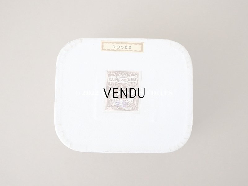 画像5: アンティーク パウダーボックス POUDRE DE RIZ AUX VIOLETTES D'AVRIL - SOCIETE HYGIENIQUE PARIS -