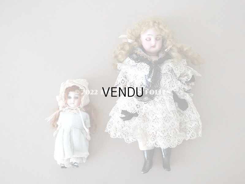 画像2: アンティーク とても小さなミニョネット 9.5cm