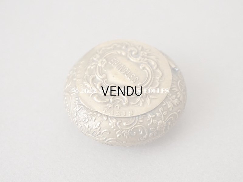 画像4: アンティーク ロカイユ装飾のエパングルケース ミラー付 EPINGLES