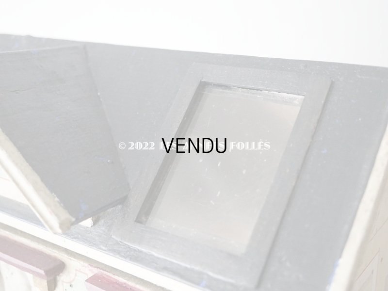 画像9: アンティーク ドールハウス 47.5×27×20.5cm