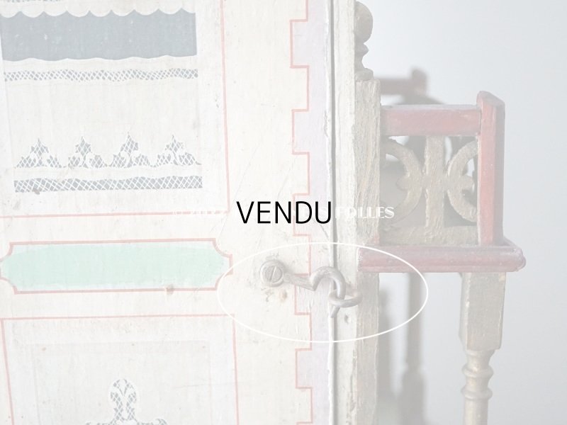 画像10: アンティーク ドールハウス 47.5×27×20.5cm