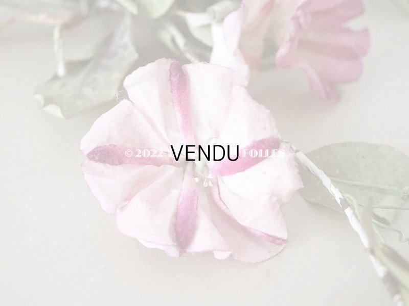 画像9: アンティーク 朝顔の布花 ブーケ