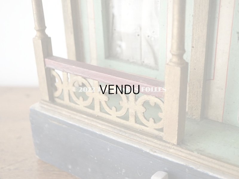 画像3: アンティーク ドールハウス 47.5×27×20.5cm