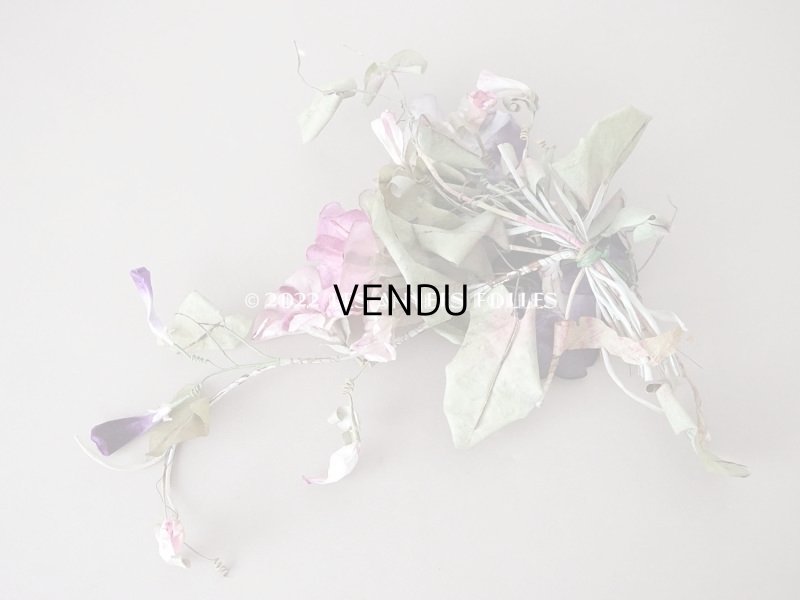 画像13: アンティーク 朝顔の布花 ブーケ