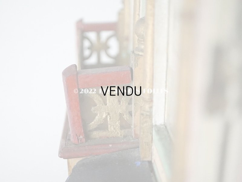 画像8: アンティーク ドールハウス 47.5×27×20.5cm