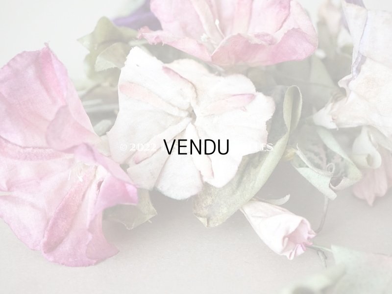 画像7: アンティーク 朝顔の布花 ブーケ