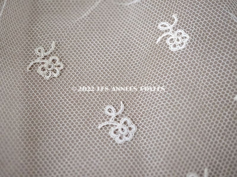 画像7: 19世紀末 アンティーク  手編みのボビンレース 幅広18.8cm アプリカシオン・アングルテール 