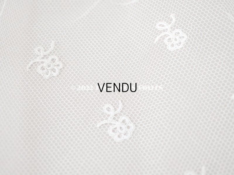 画像7: 19世紀末 アンティーク  手編みのボビンレース 幅広18.8cm アプリカシオン・アングルテール 