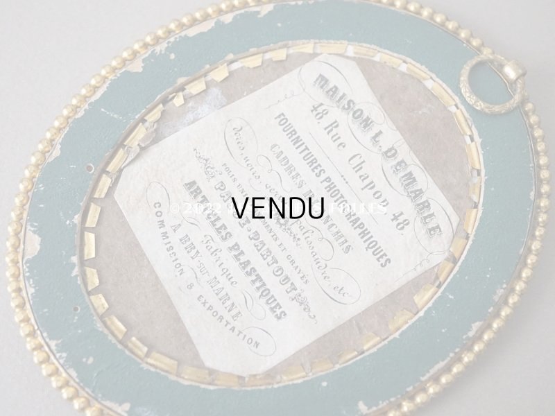 画像7: 【12周年セール対象外】19世紀 アンティーク ベルベットのフォトフレーム