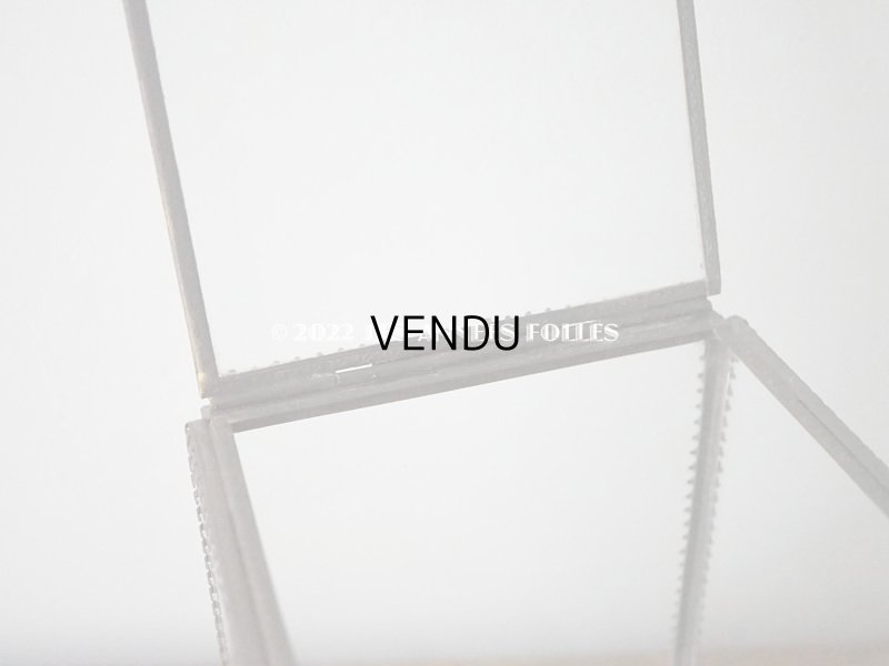 画像5: 【12周年セール対象外】19世紀 アンティーク 大きなコフレ グローブ・ド・マリエ　ジュエリーボックス グリーンのシルククッション