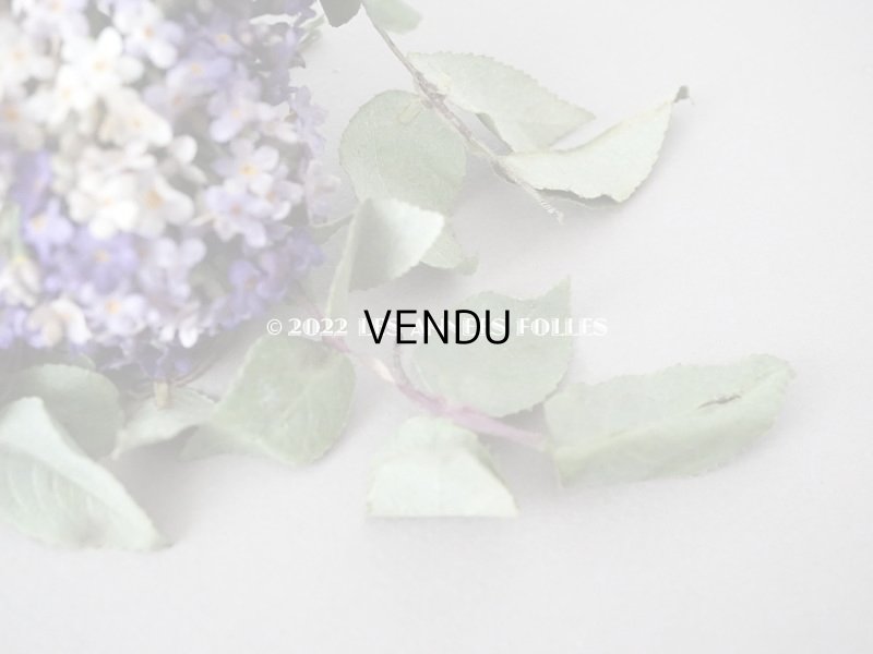 画像3: 【12周年セール対象外】アンティーク  紫の勿忘草の布花