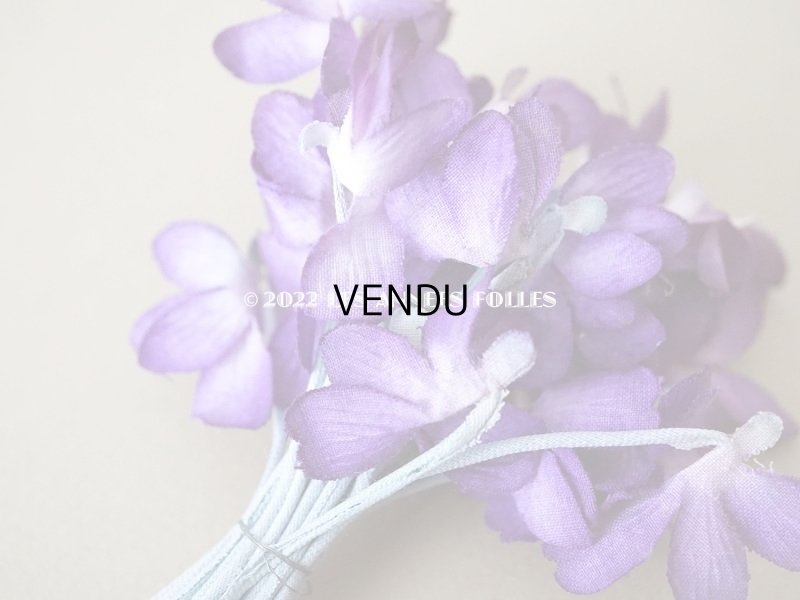 画像2: 【12周年セール対象外】新品同様 アンティーク 菫のの布花  コサージュ 