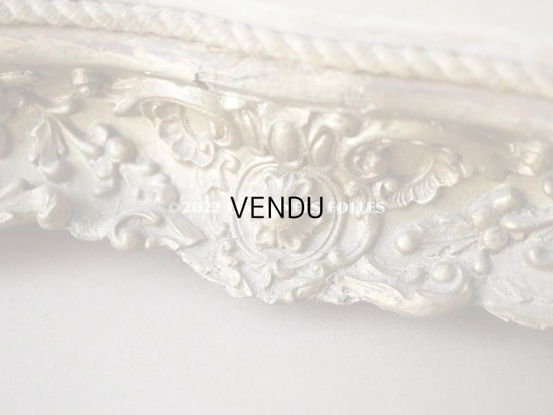 画像12: 【12周年セール対象外】19世紀末 アンティーク ロカイユ装飾の台座 ブラウンのベルベット