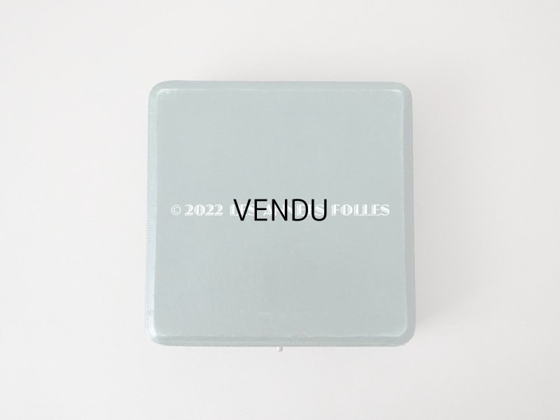 画像3: 【12周年セール対象外】アンティーク 本革製 イニシャル入り S.J. 大きなジュエリーボックス  ダークグリーン